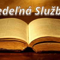 Nedeľná služba 11.06.2023