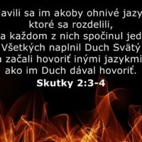 Nedeľná služba 28.05.2023 Turíce-Vyliatie svätého ducha